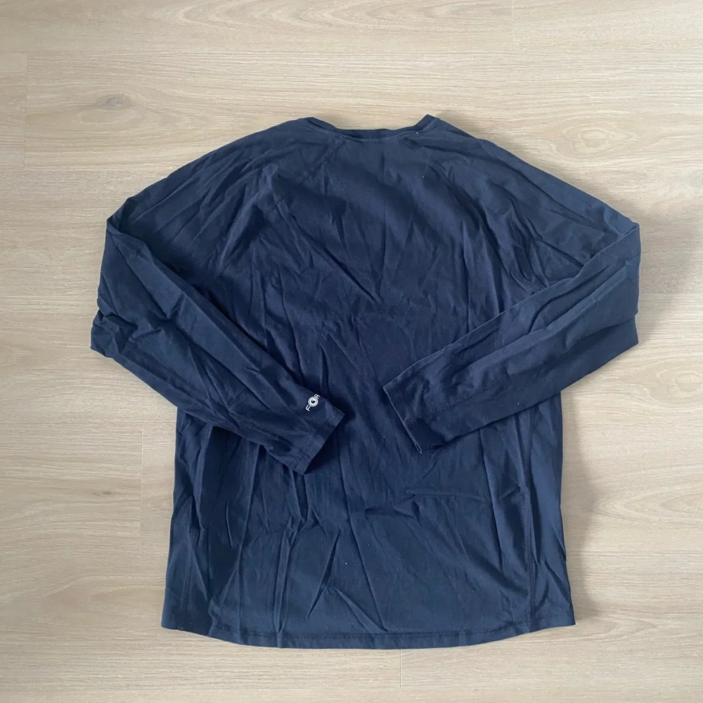 Carhartt Men's Dark Blue Long Sleeve Tee Size L - Picture 2 of 4